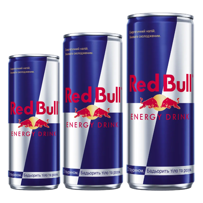 Набір Стріт Флеш (Напій Енергетичний Red Bull 250ml + 330ml + 473ml) - Retromagaz