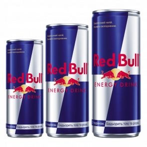 Набір Стріт Флеш (Напій Енергетичний Red Bull 250ml + 330ml + 473ml) - Retromagaz