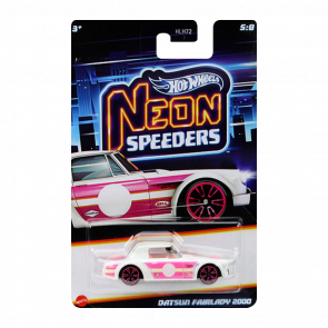 Тематическая Машинка Hot Wheels Datsun Fairlady 2000 Neon Speeders 1:64 JCB04 White Тематическая Машинка Hot Wheels Datsun Fairlady 2000 Neon Speeders 1:64 JCB04 White - Retromagaz