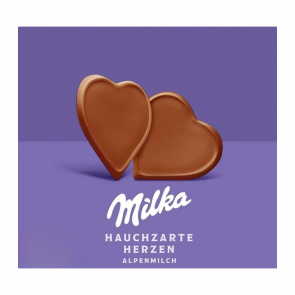 Шоколад Milka Hearts Hauchzarte Herzen 130g - Retromagaz