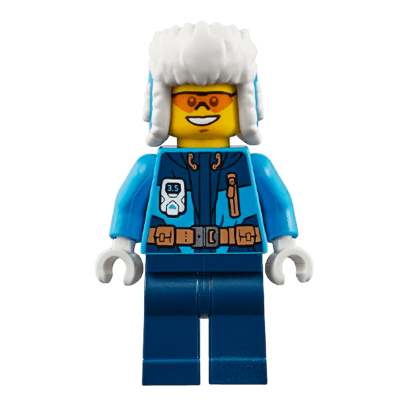 Фігурка Lego Arctic 973pb3142 Explorer Ushanka Hat City cty0928 Б/У - Retromagaz