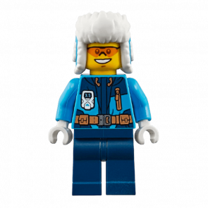 Фигурка Lego 973pb3142 Explorer Ushanka Hat City Arctic cty0928 Б/У - Retromagaz