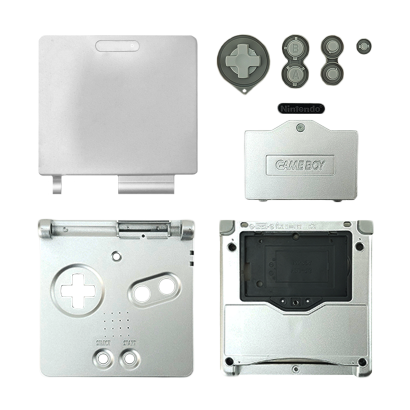 Корпус RMC Game Boy Advance SP Silver Новый - Retromagaz