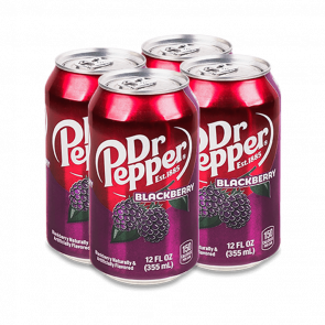 Набор Напиток 4шт Dr Pepper Blackberry 355ml