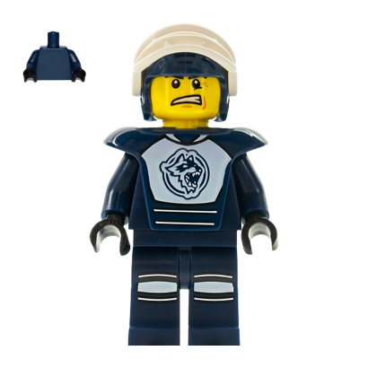 Фигурка Lego Series 4 Hockey Player Collectible Minifigures col056 2 Б/У - Retromagaz