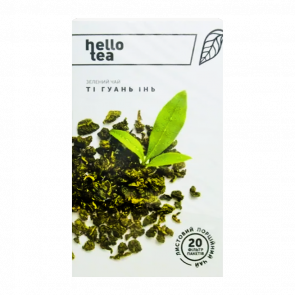 Чай Пакетований Зелений Hello Tea Ті Гуань Інь 40g