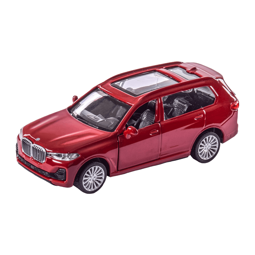 Машинка Автопром BMW X7 1:43 Red - Retromagaz