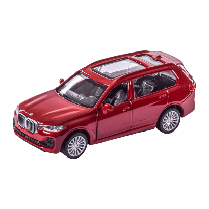 Машинка Автопром BMW X7 1:43 Red - Retromagaz