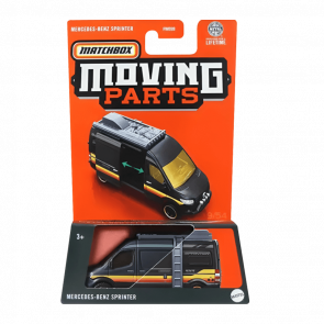 Тематична Машинка Matchbox Mercedes-Benz Sprinter Moving Parts 1:64 FWD28/HVM94 Black