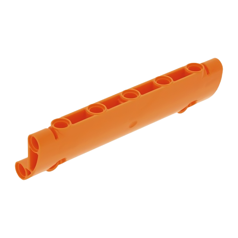 Technic 2шт Lego Панель Зігнута 11 x 3 62531 4580022 Orange Б/У - Retromagaz