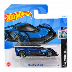 Машинка Базова Hot Wheels McLaren Solus GT Modified 1:64 HTB68 Blue - Retromagaz