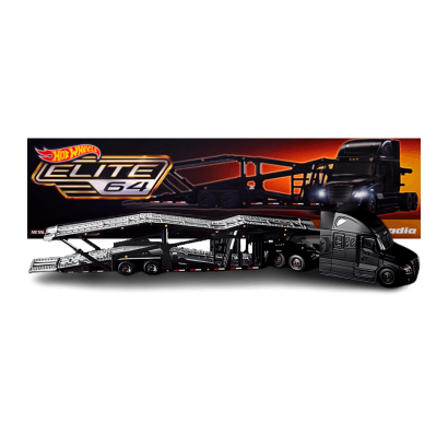 Машинка Premium Hot Wheels Freightliner Cascadia Elite 64 1:64 HNJ63 Black - Retromagaz