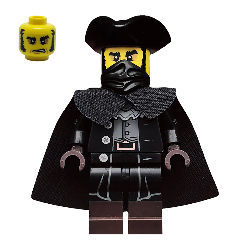 Фигурка Lego Series 17 Mystery Man Highwayman Collectible Minifigures col17-16 col301 Б/У - Retromagaz
