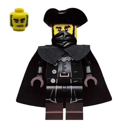 Фігурка Lego Series 17 Mystery Man Highwayman Collectible Minifigures col301 Б/У - Retromagaz