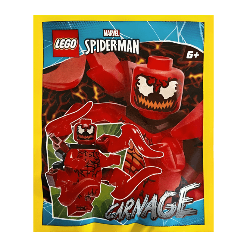 Конструктор Lego Фигурка Marvel Carnage Paper Bag Super Heroes 242216 sh0683 Новый - Retromagaz