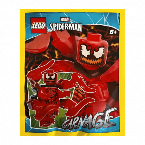 Конструктор Lego Фигурка Marvel Carnage Paper Bag Super Heroes 242216 sh0683 Новый - Retromagaz