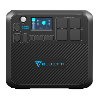 Зарядний Пристрій Bluetti AC200MAX (PB930906) Black 2048 Wh 2200 W Новий - Retromagaz