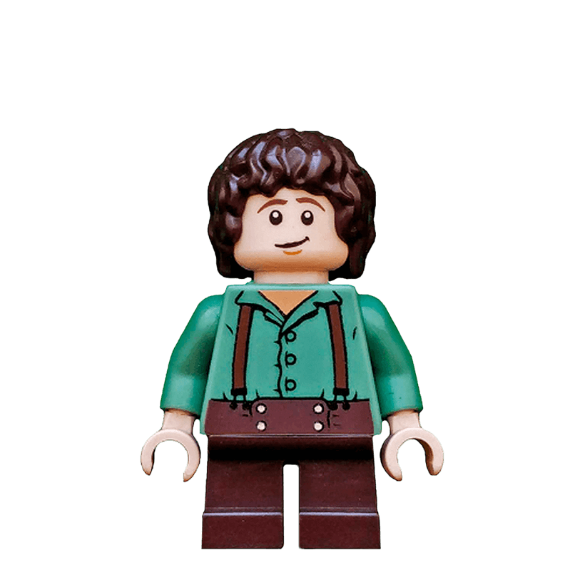 Фигурка Lego Lord of the Rings Frodo Baggins Films lor002 Б/У - Retromagaz