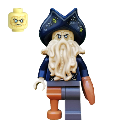 Фігурка Lego Pirates of the Caribbean Davy Jones Films poc031 Б/У - Retromagaz