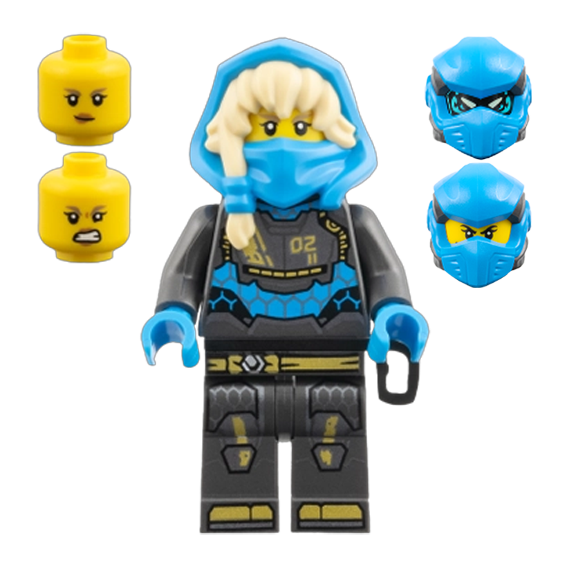 Фигурка Lego Ninja Mira / Nya Twin Titan Mech Suit Ninjago njo1085 71870 Новый - Retromagaz