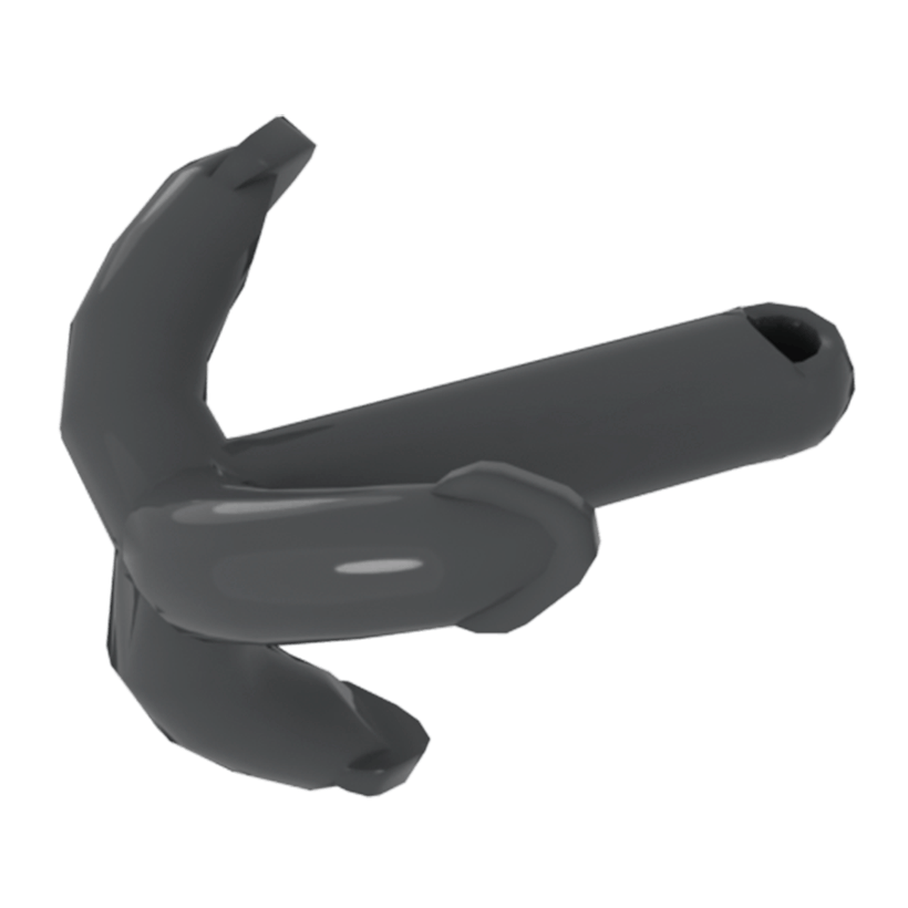 Другое 10шт Lego Grappling Hook 30192 4113833 4211079 6270008 Dark Bluish Grey Б/У - Retromagaz