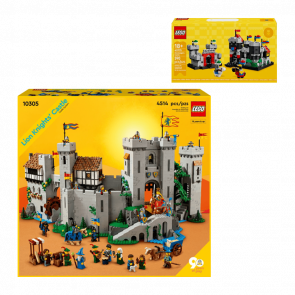 Набор Конструктор Lego Lion Knights' Castle Icons 10305 Новый  + Mini Knight's Castle 40775 - Retromagaz