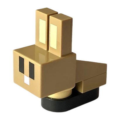 Фігурка Lego Minecraft Bunny Rabbit Baby Dark Tan Brick Built Games minebunny01 Б/У - Retromagaz