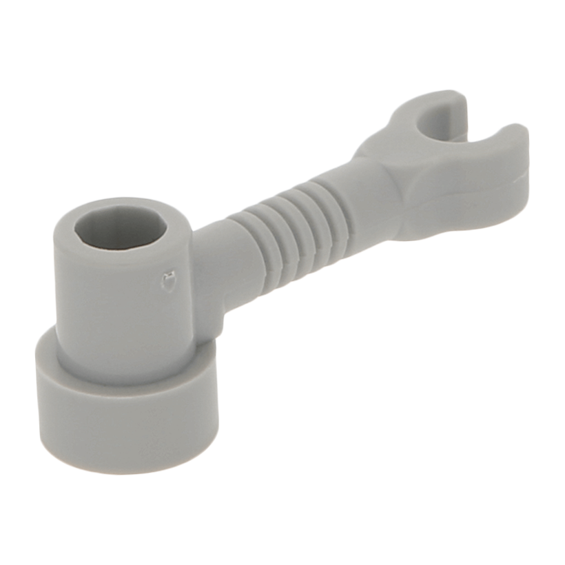Стержень 10шт Lego З'єднувач with Clip and Stud Receptacle 1 x 3 4735 473552 473502 4141579 4211644 Light Bluish Grey Б/У - Retromagaz