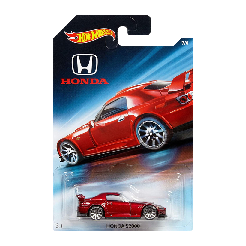 Тематична Машинка Hot Wheels Honda S2000 Honda 70th Anniversary 1:64 FKD29 Dark Red - Retromagaz