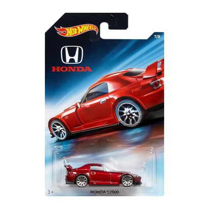 Тематична Машинка Hot Wheels Honda S2000 Honda 70th Anniversary 1:64 FKD29 Dark Red - Retromagaz