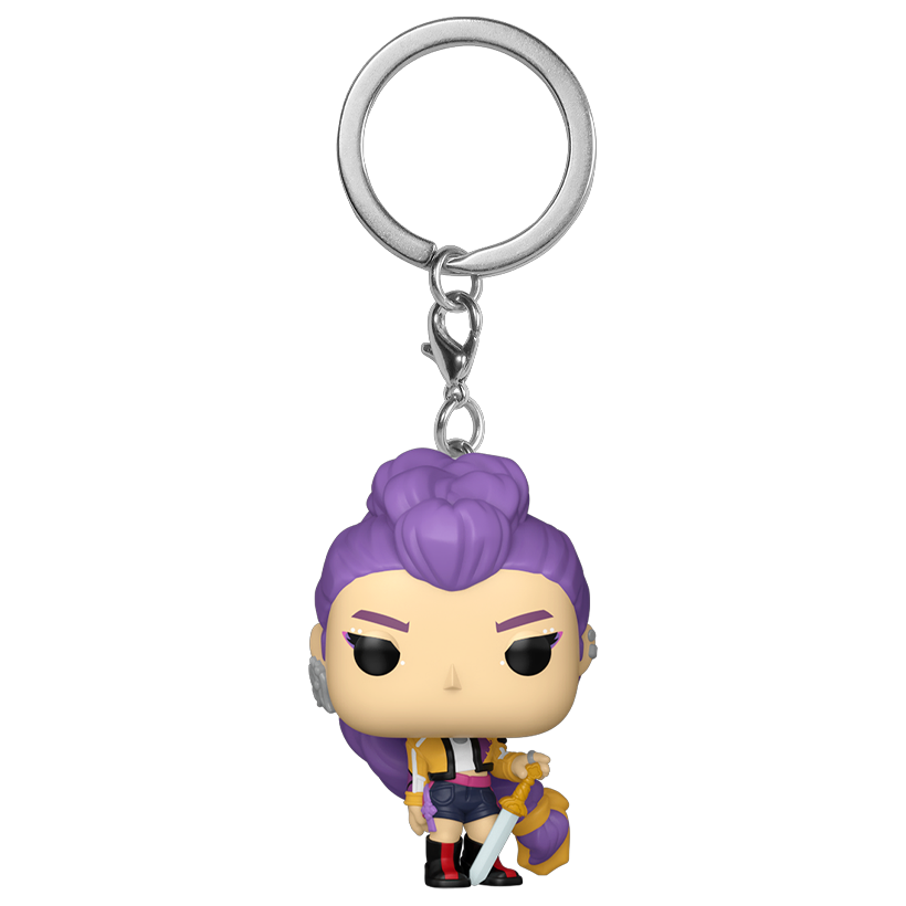 Брелок FUNKO POP! Кейпоп Охотники на Демонов Руми KPop Demon Hunters Rumi 102mm 95687 - Retromagaz