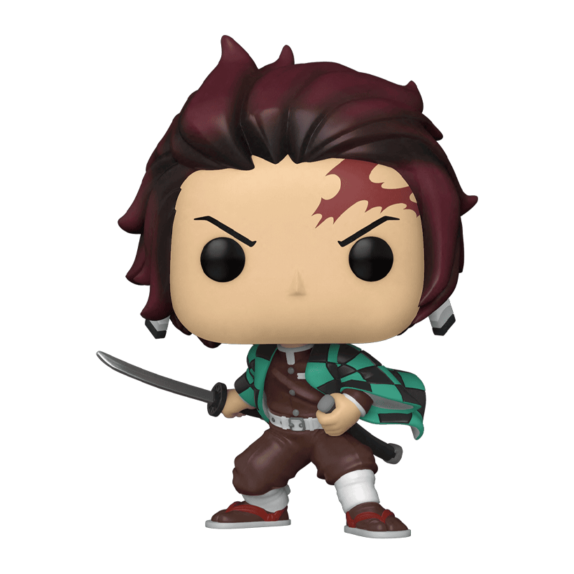 Фигурка FUNKO POP! Клинок Рассекающий Демонов Тандзиро Камадо Demon Slayer Tanjiro Kamado 108mm 867 49010 - Retromagaz