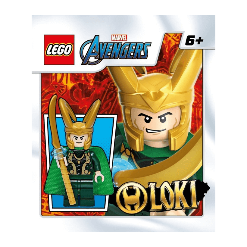 Конструктор Lego Фігурка Loki Spongy Cape Foil Pack Super Heroes 242211 sh0644 Новий - Retromagaz