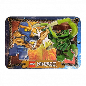 Конструктор Lego Фигурка Jay vs. Mutation Monster Metal Box Ninjago L0002214 njo0998 njo1044 Новый - Retromagaz