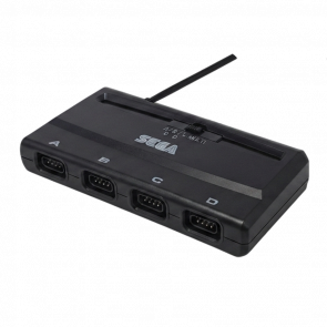 Multitap Дротовий Sega Mega Drive HAA-2652 Adapter 4P Black 0.3m Б/У - Retromagaz