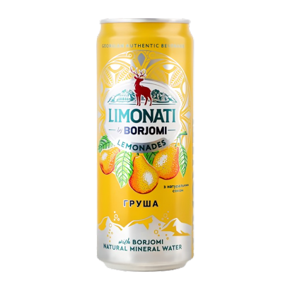 Лимонад Borjomi Limonati Груша 330ml - Retromagaz