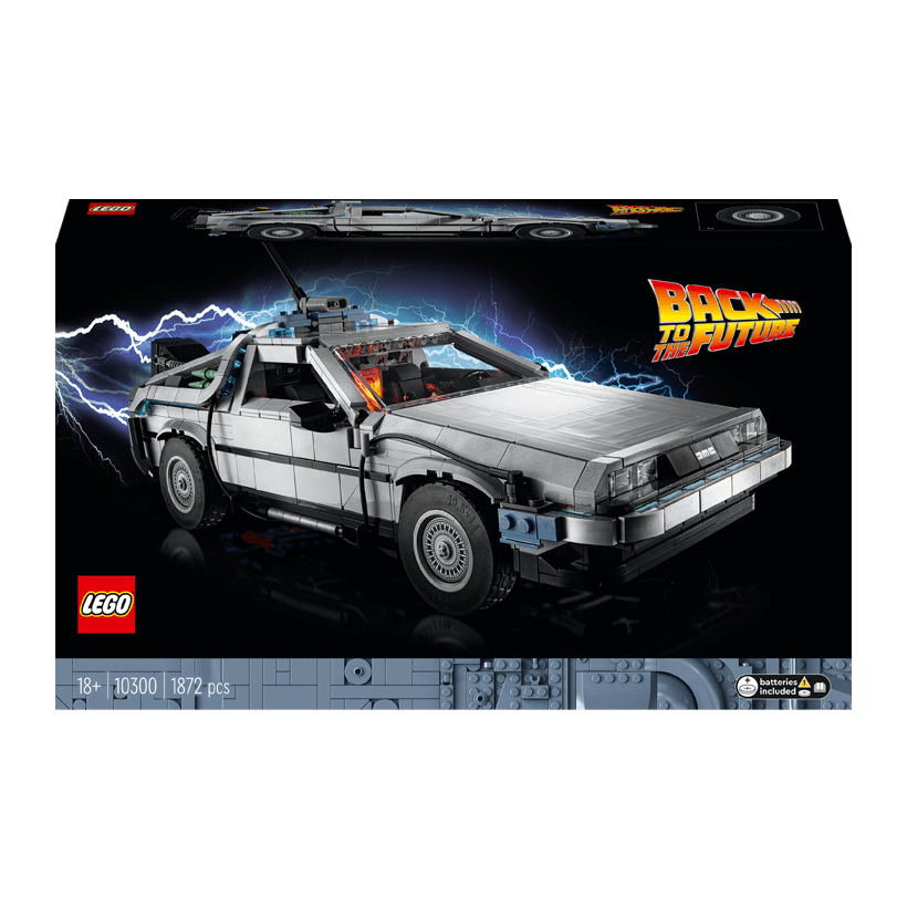 Конструктор Lego Back to the Future Time Machine Icons 10300 Новий - Retromagaz