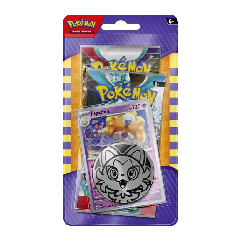 Картки Коллекционная Игра Pokemon Scarlet & Violet - Journey Together - Espathra - 2 Pack Blister - Retromagaz