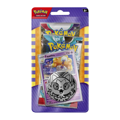 Карты Pokemon Коллекционные Игра Pokemon Scarlet & Violet - Journey Together - Espathra - 2 Pack Blister - Retromagaz