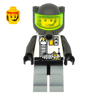 Фігурка Lego Exploriens Helmet with Breathing Apparatus Space sp012 Б/У - Retromagaz