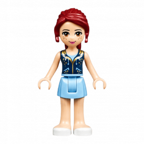 Фигурка Lego Mia Bright Light Blue Skirt Friends Girl frnd126 Б/У