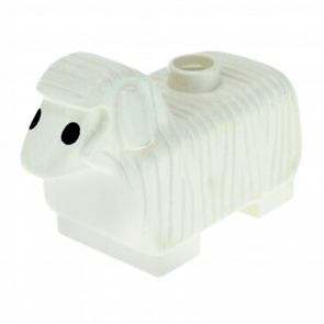 Фігурка Lego Duplo Animals Sheep with Flat Ears dupsheeppb01 Б/У - Retromagaz