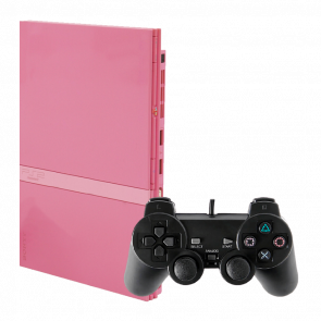 Набор Консоль Sony PlayStation 2 Slim SCPH-7xxx Limited Edition Chip Pink Б/У + Геймпад Проводной RMC Black Новый Набор Консоль Sony PlayStation 2 Slim SCPH-7xxx Limited Edition Chip Pink Б/У + Геймпад Проводной RMC Black Новый - Retromagaz