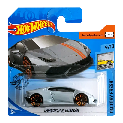 Машинка Базова Hot Wheels Lamborghini Huracan Factory Fresh 1:64 FYC12 Grey - Retromagaz