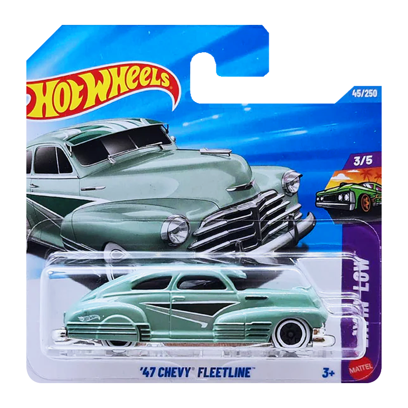 Машинка Базовая Hot Wheels '47 Chevy Fleetline 1:64 JJJ16 Green - Retromagaz