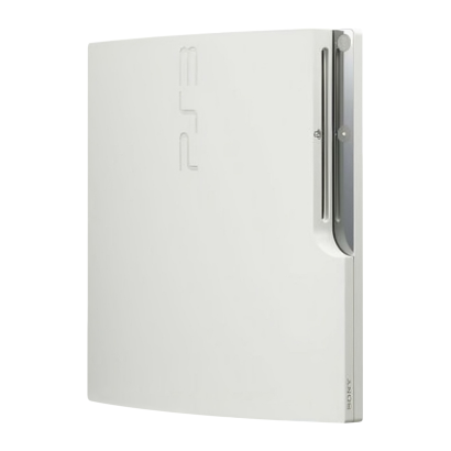 Консоль Sony PlayStation 3 Slim 320GB White Без Геймпада Б/У - Retromagaz