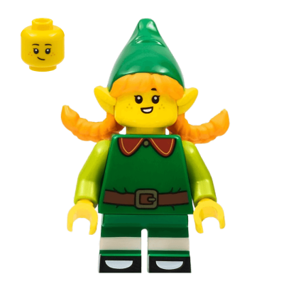 Фігурка Lego Series 23 Holiday Elf Collectible Minifigures col402 Б/У - Retromagaz