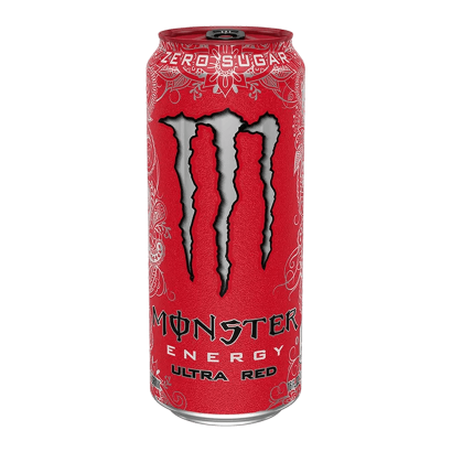 Напиток Энергетический Monster Energy Ultra Red Zero Sugar 500ml - Retromagaz