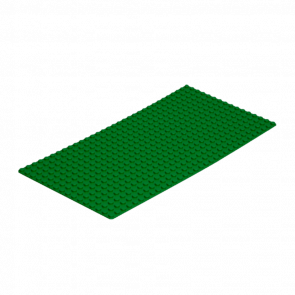 Пластина Lego Базова 16 x 32 3857 2748 274828 4219615 Green Б/У - Retromagaz