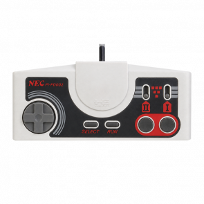 Геймпад Проводной NEC PC Engine PI-PD002 Turbo Pad White 1.2m Б/У - Retromagaz